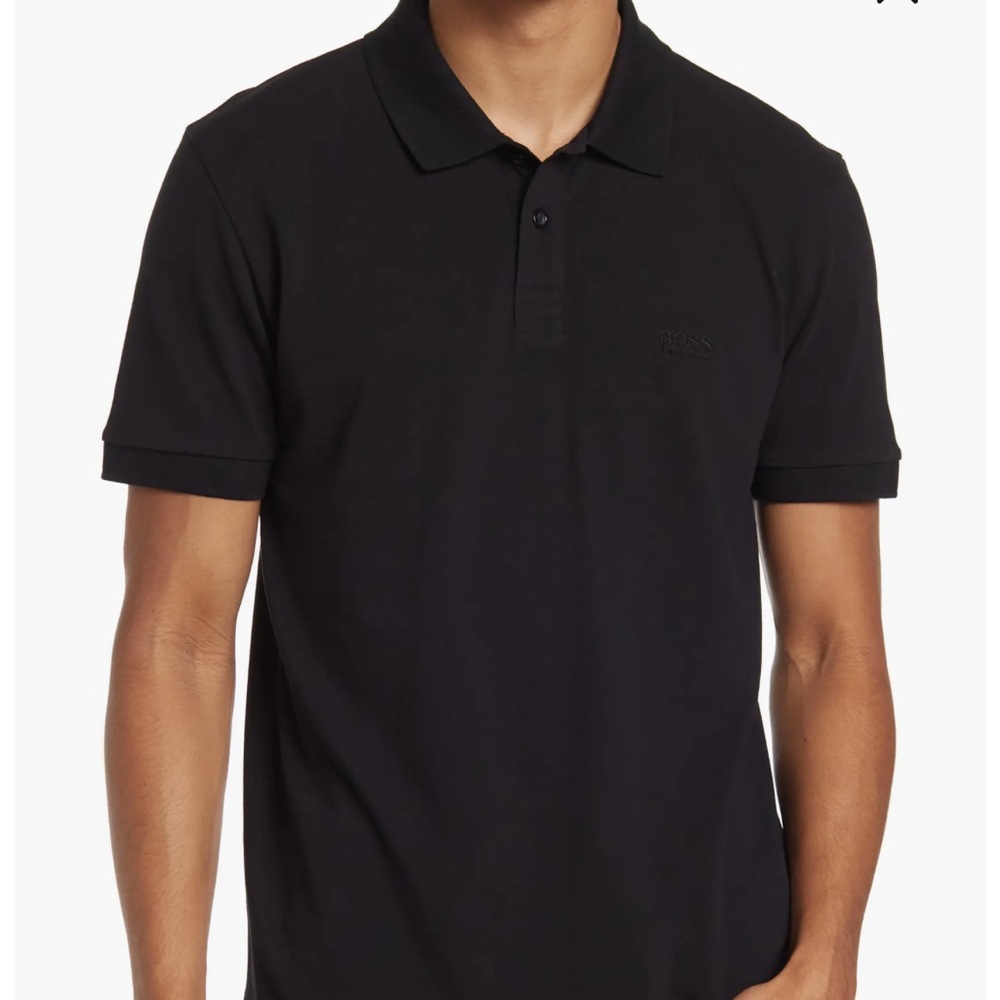 Boss Men's Navy Blue Polo